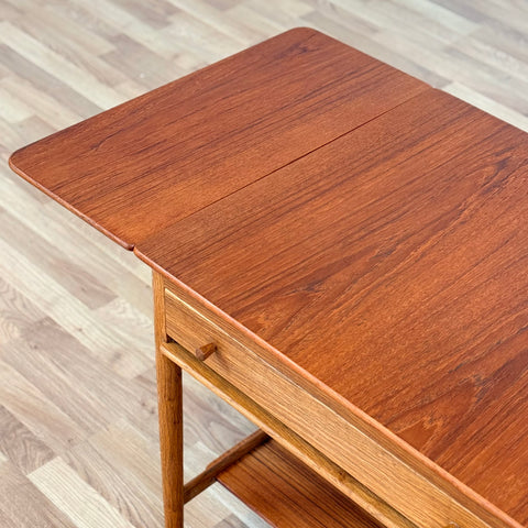 Small sideboard "AT-33" in teak & oak by Hans J. Wegner for Andreas Tuck, 1950s-60s, Denmark - Beyo Vintage