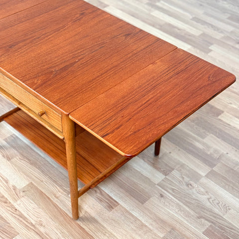 Small sideboard "AT-33" in teak & oak by Hans J. Wegner for Andreas Tuck, 1950s-60s, Denmark - Beyo Vintage