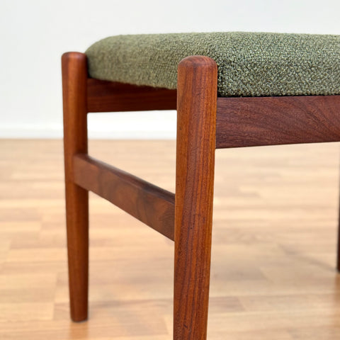 Stool in teak by Hugo Frandsen for Spottrup Møbler, 1950s-60s, Denmark - Beyo Vintage