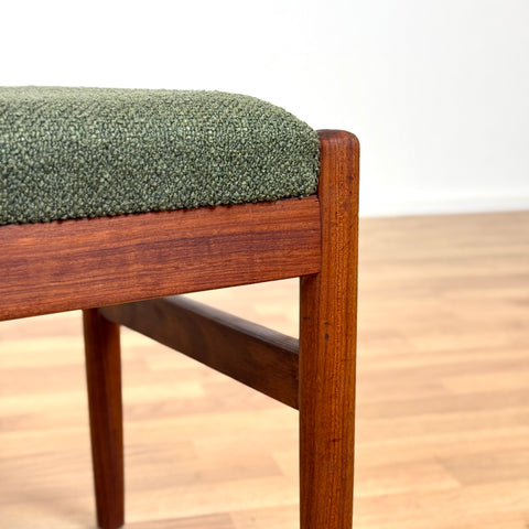 Stool in teak by Hugo Frandsen for Spottrup Møbler, 1950s-60s, Denmark - Beyo Vintage