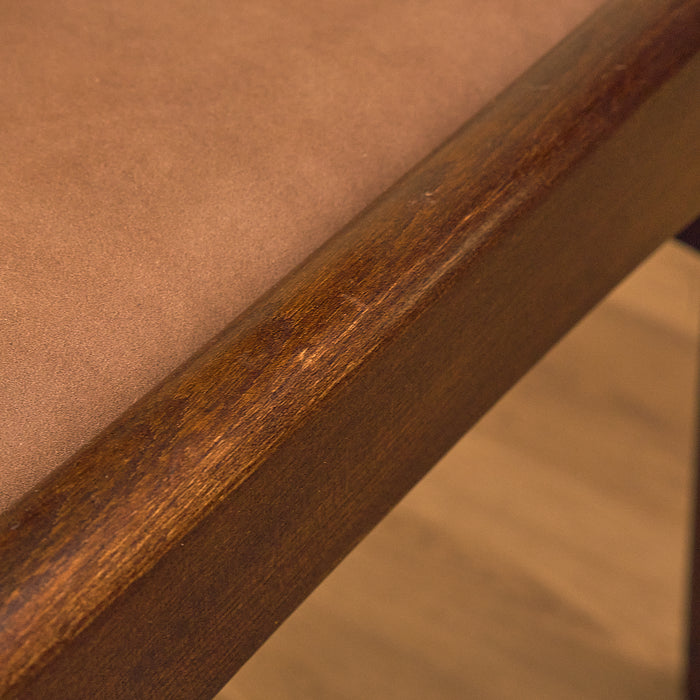 Dark Teak Dining Chair with Rosewood Backrest, condition detail 11