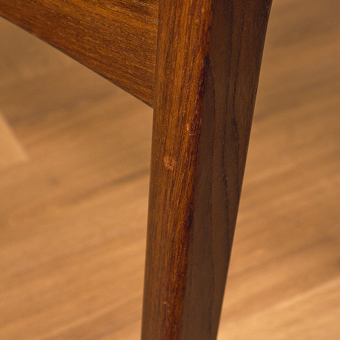 Dark Teak Dining Chair with Rosewood Backrest, condition detail 20