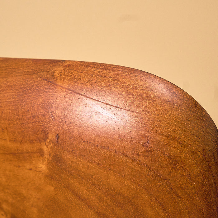 Niels O. Møller Model 75 Teak Dining Chair with Brown Leather Seat, condition detail 16