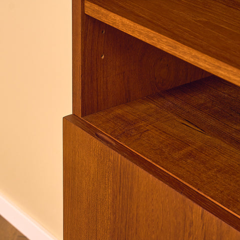 Danish bookshelf in teak