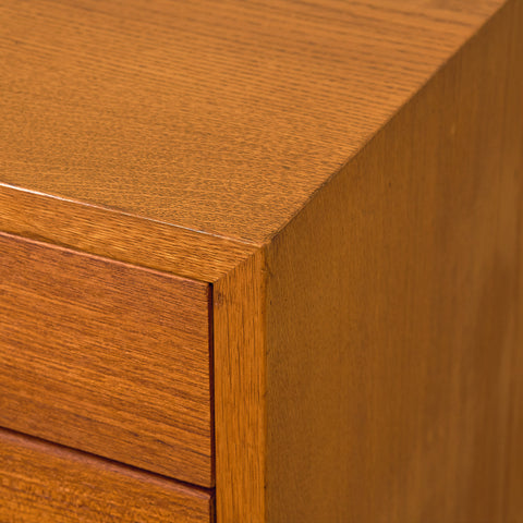 Danish chest of drawers in teak and oak, model 'Bra bohag' by Børge Mogensen for Karl Andersson & Söner