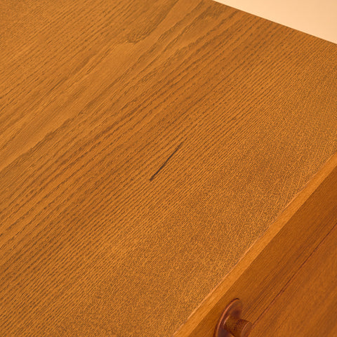 Danish chest of drawers in teak and oak, model 'Bra bohag' by Børge Mogensen for Karl Andersson & Söner