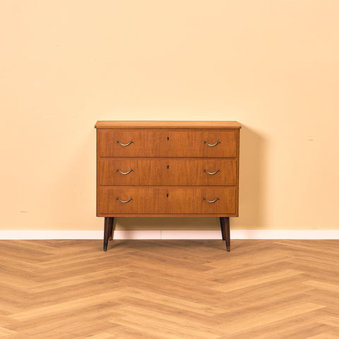 Swedish chest of drawers in teak