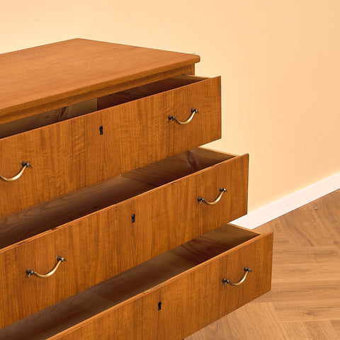 Swedish chest of drawers in teak