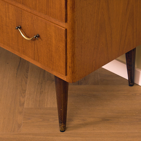 Swedish chest of drawers in teak