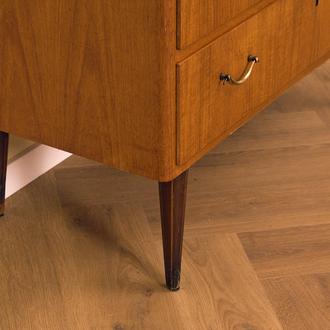 Swedish chest of drawers in teak