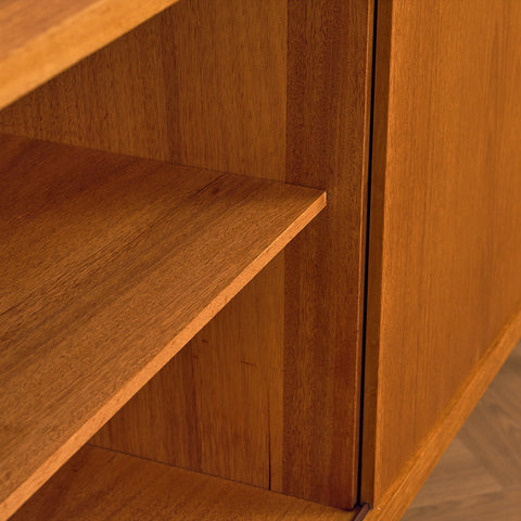 Swedish sideboard in teak and oak