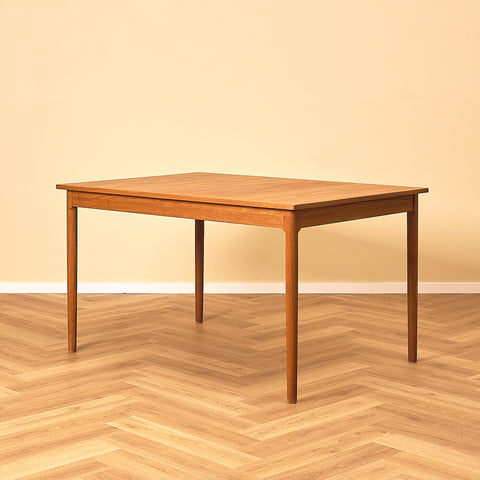 Slagelse Møbelværk Teak Dining Table with Lipped Top