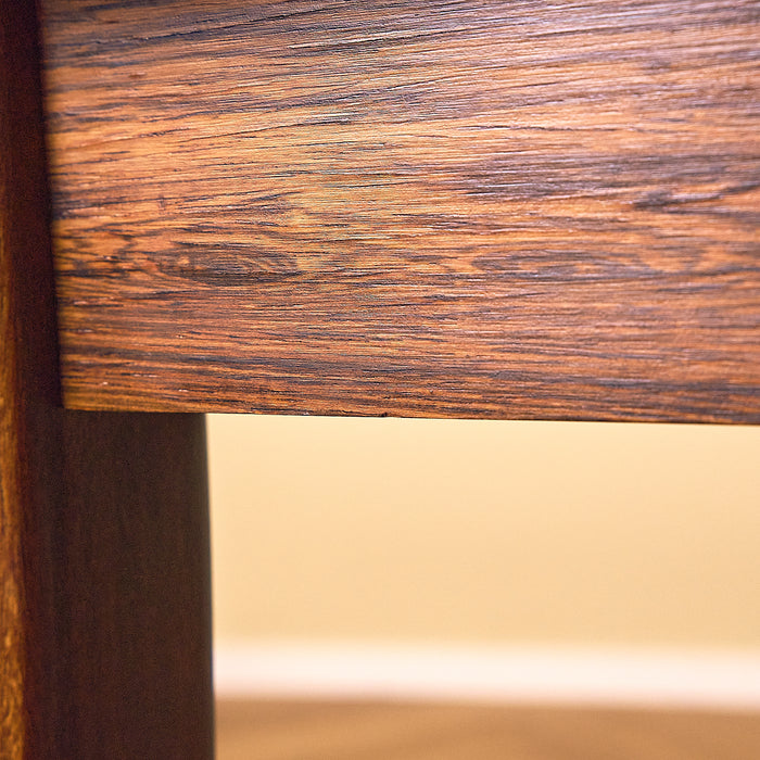 Danish Rosewood Extendable Dining Table, faint marks on the apron